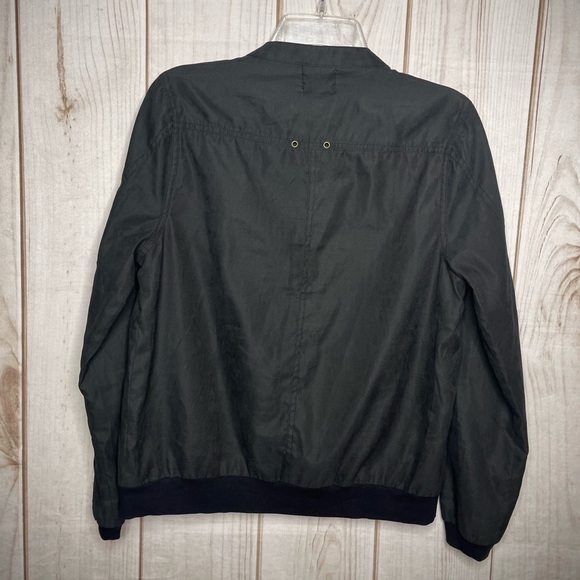 Black Bomber Jacket - Picture 2 of 4